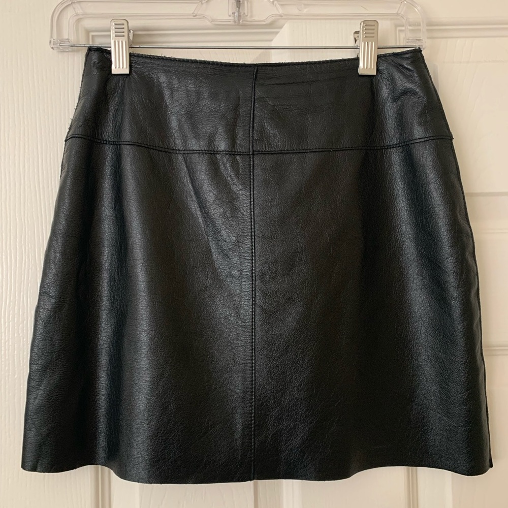 Leather Skirt